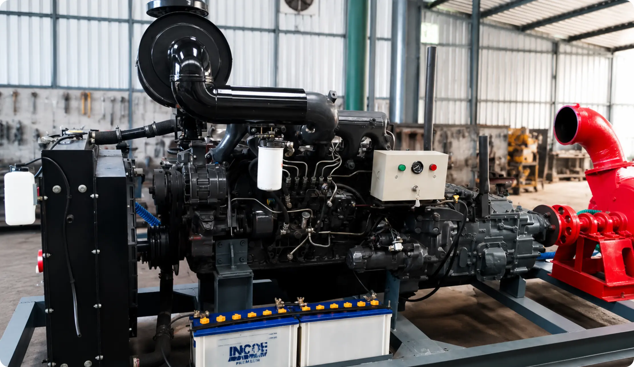 Pengiriman Mesin Diesel